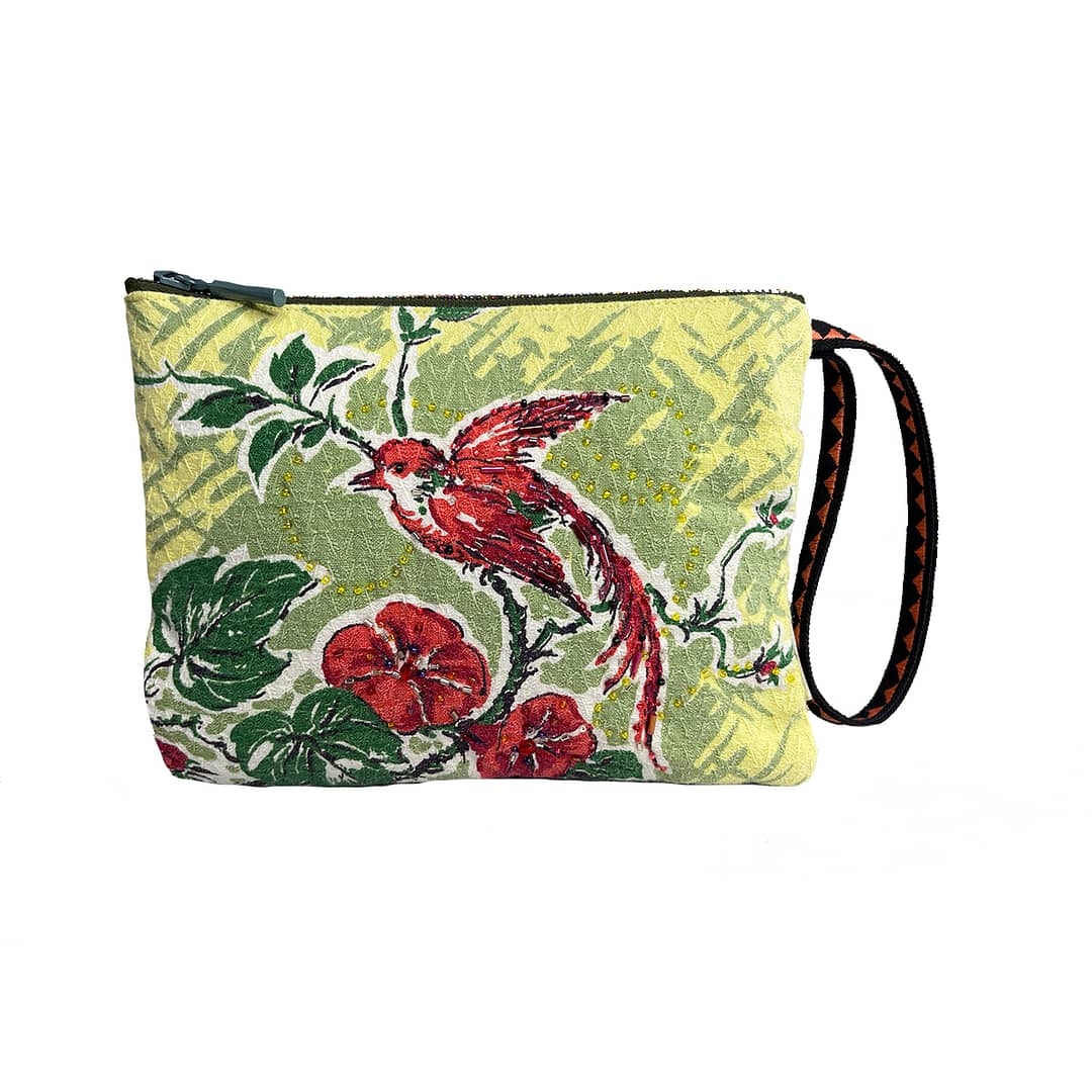 Wristlet – Bird Hand Beaded