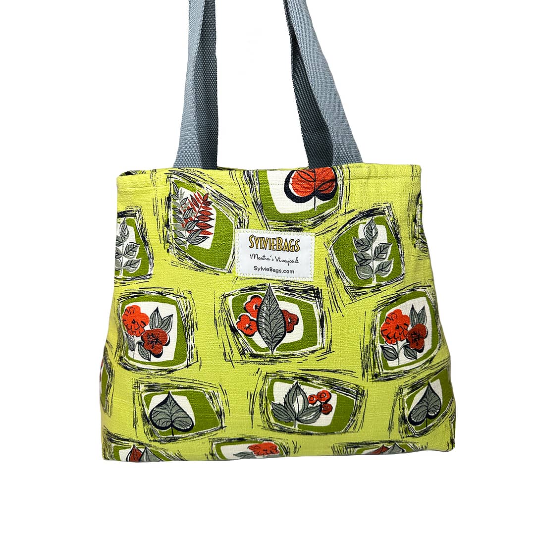 Market Bag – Lime Abstract