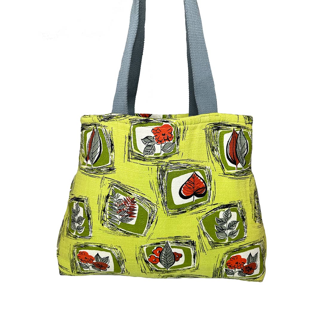 Market Bag – Lime Abstract