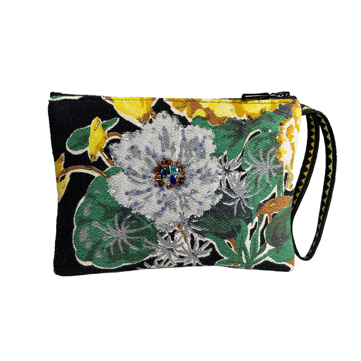 Wristlet – Garden Hand Beaded
